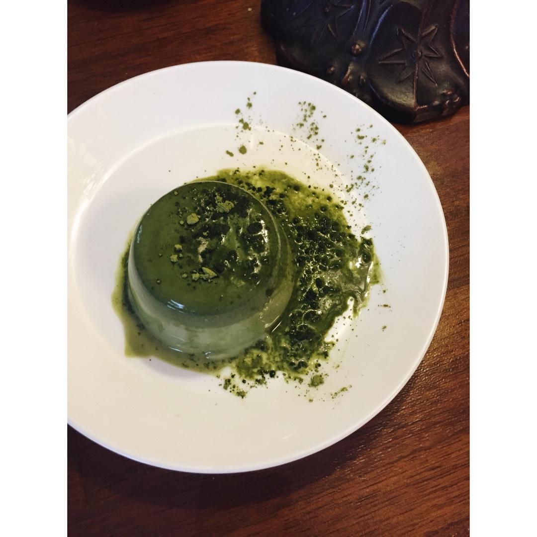 *抹茶布丁*