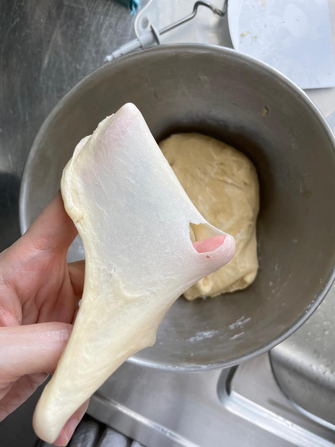 纯奶手撕吐司的做法 步骤1
