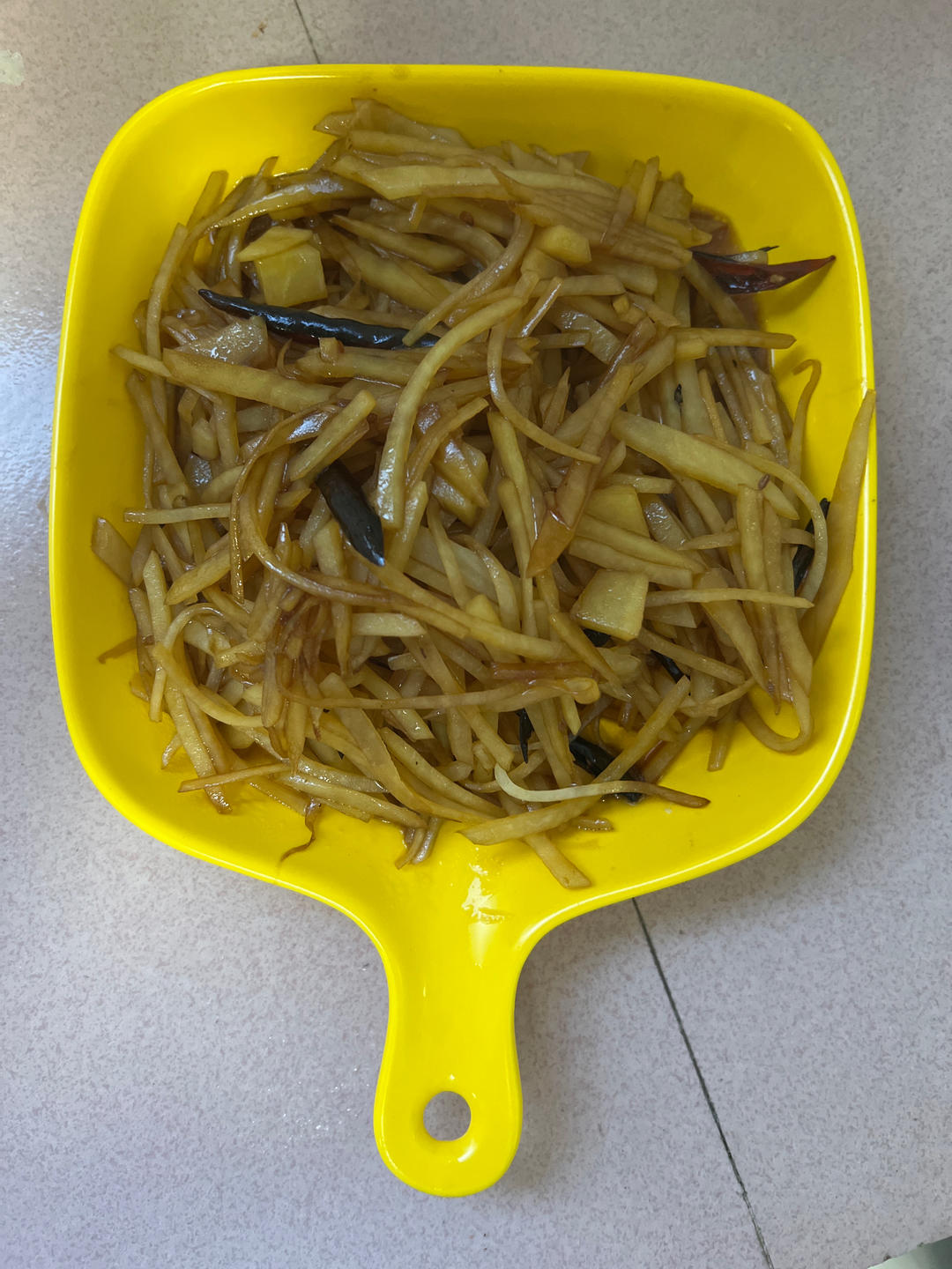 酸辣土豆丝的家常做法 超级下饭