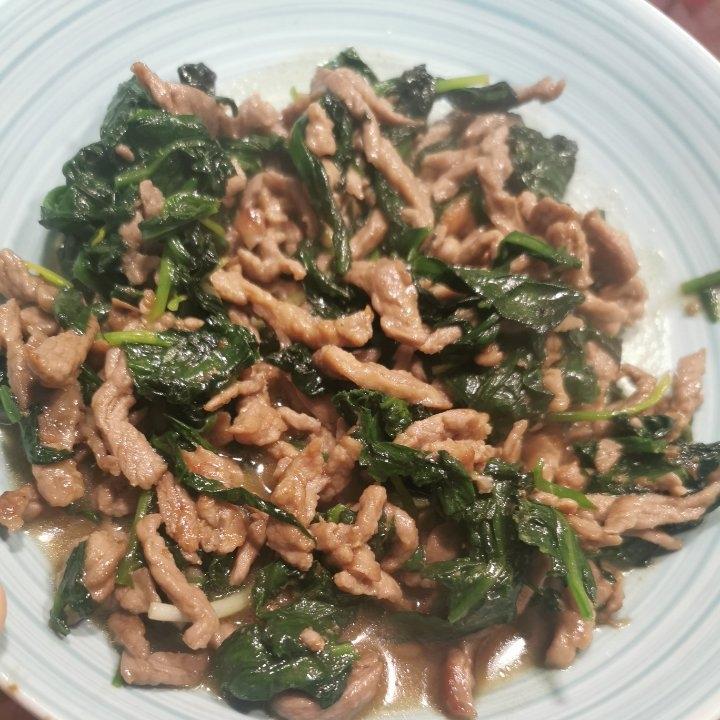 韭菜炒牛肉