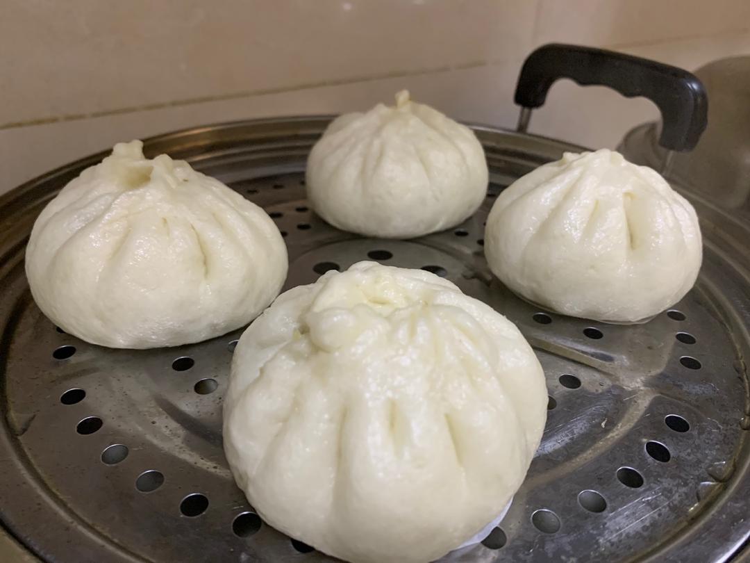 家庭手工肉馅大包子