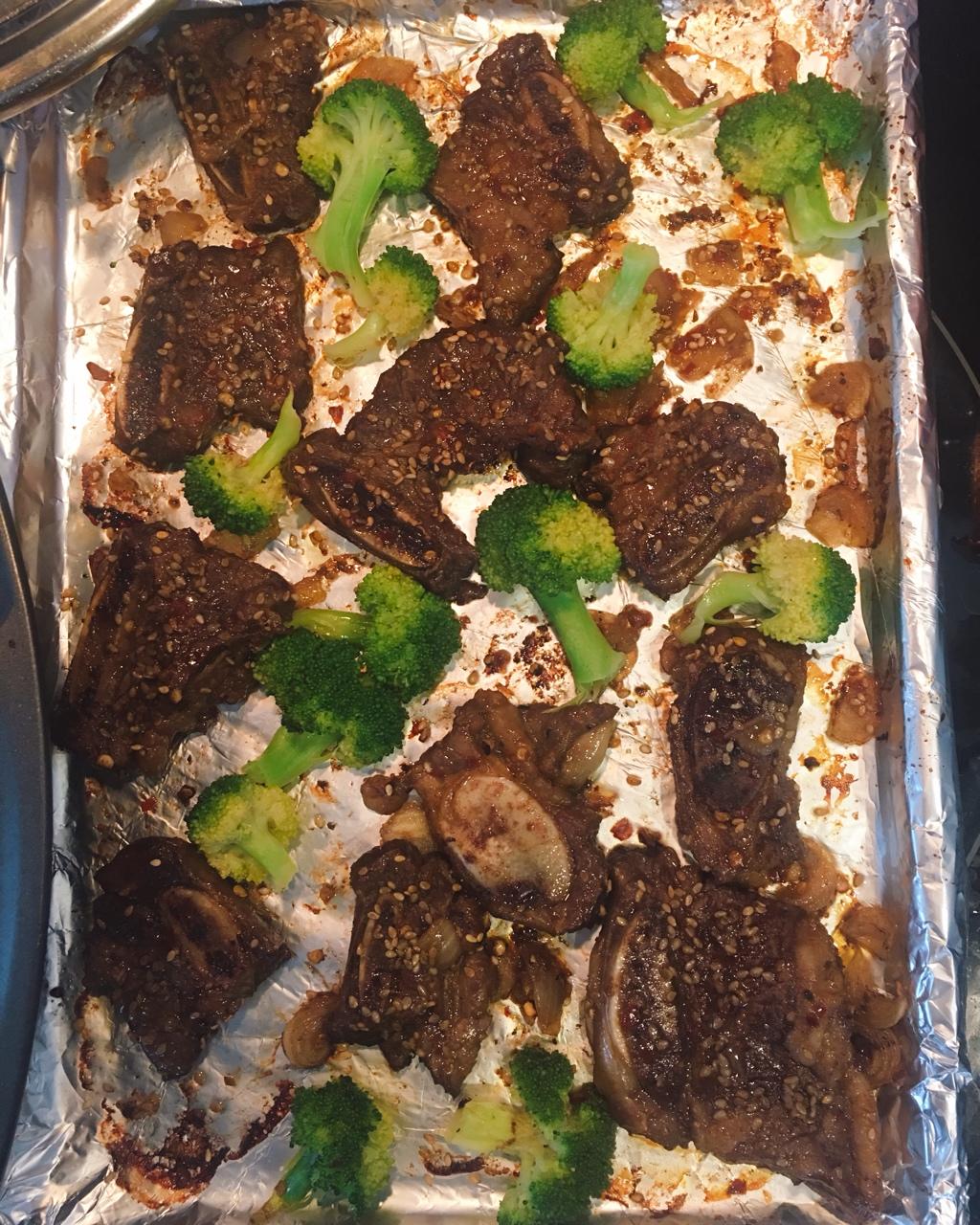 黑椒烤牛仔骨
