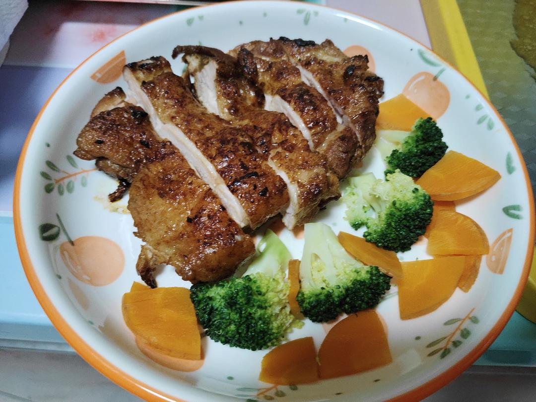 照烧鸡腿饭