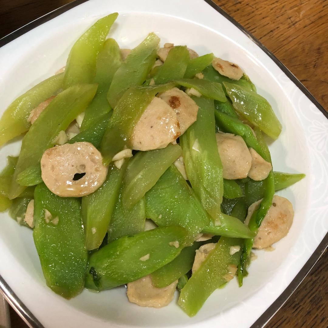 莴笋炒肉
