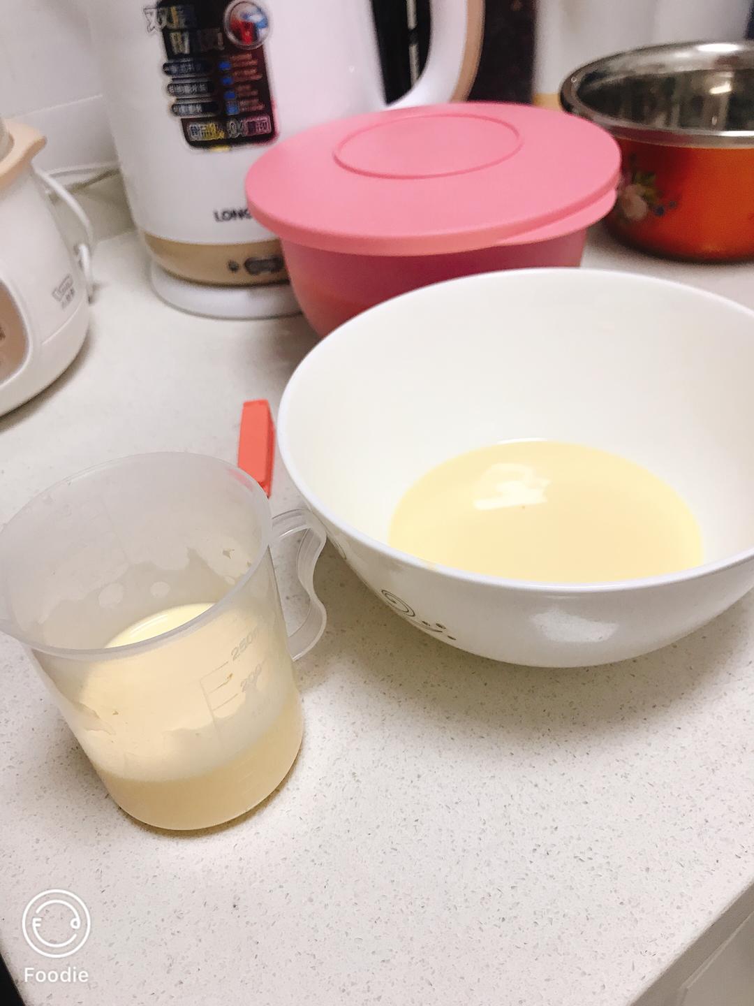 纯奶手撕吐司的做法 步骤1
