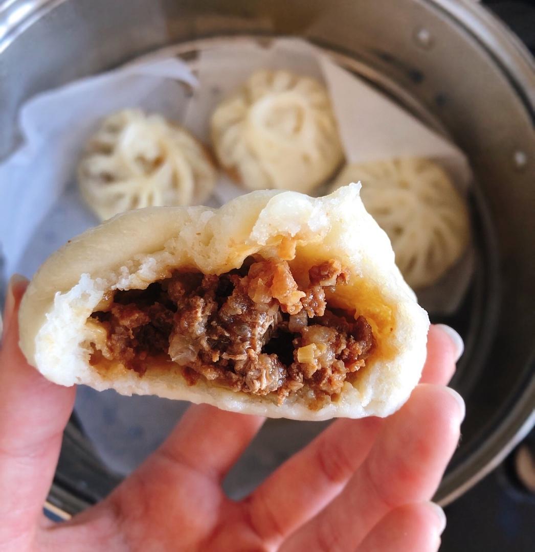 鲜肉包(‼️超嫩肉馅 松软多汁 免打水㊙️详细版)