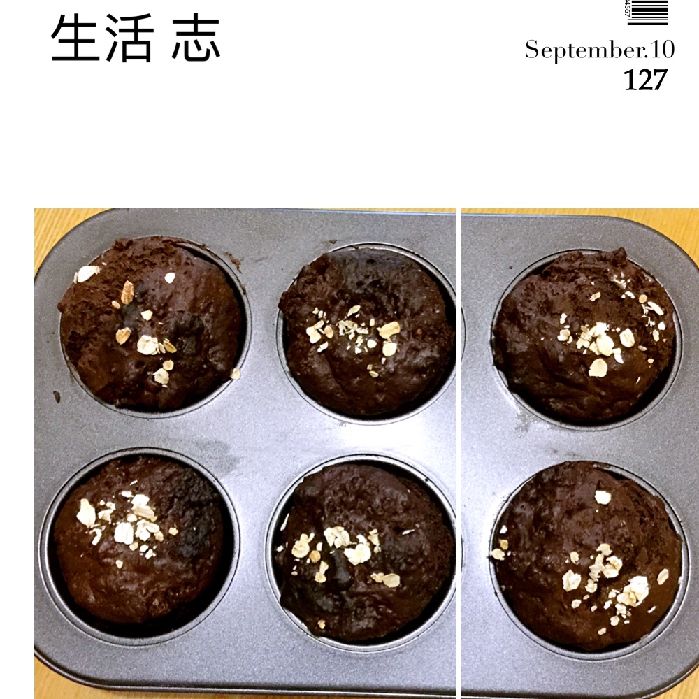 香蕉巧克力马芬muffin