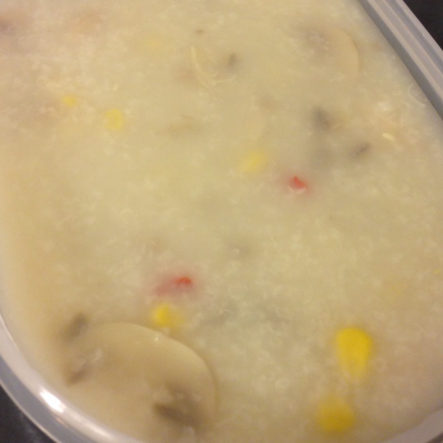 香菇鸡肉粥