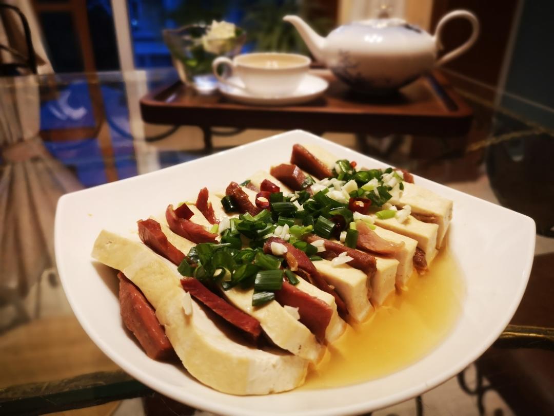 二十四桥明月夜：火腿蒸豆腐【曼食慢语】