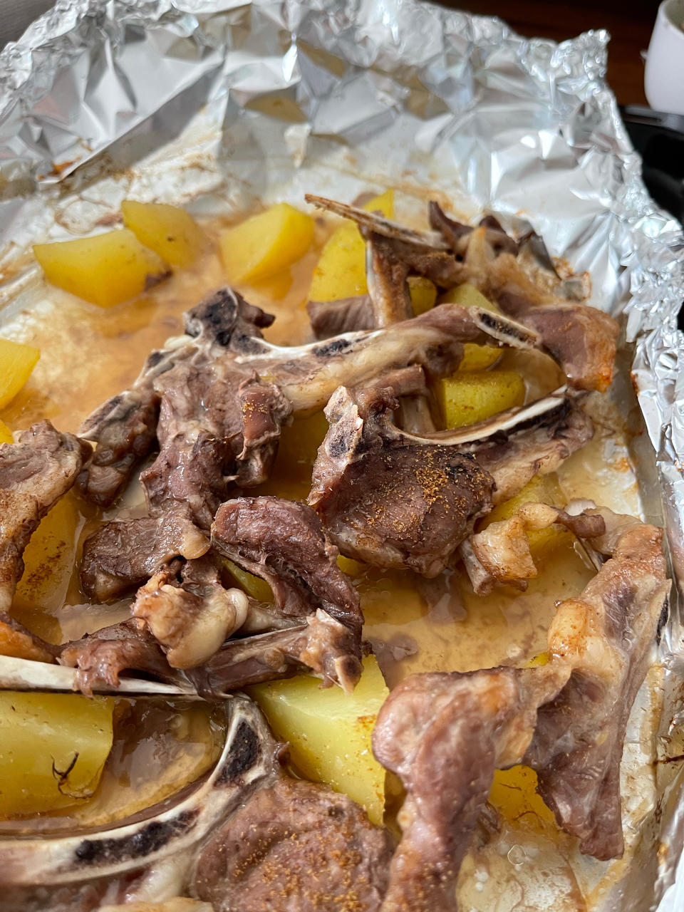 超好吃的烤羊排烤箱版