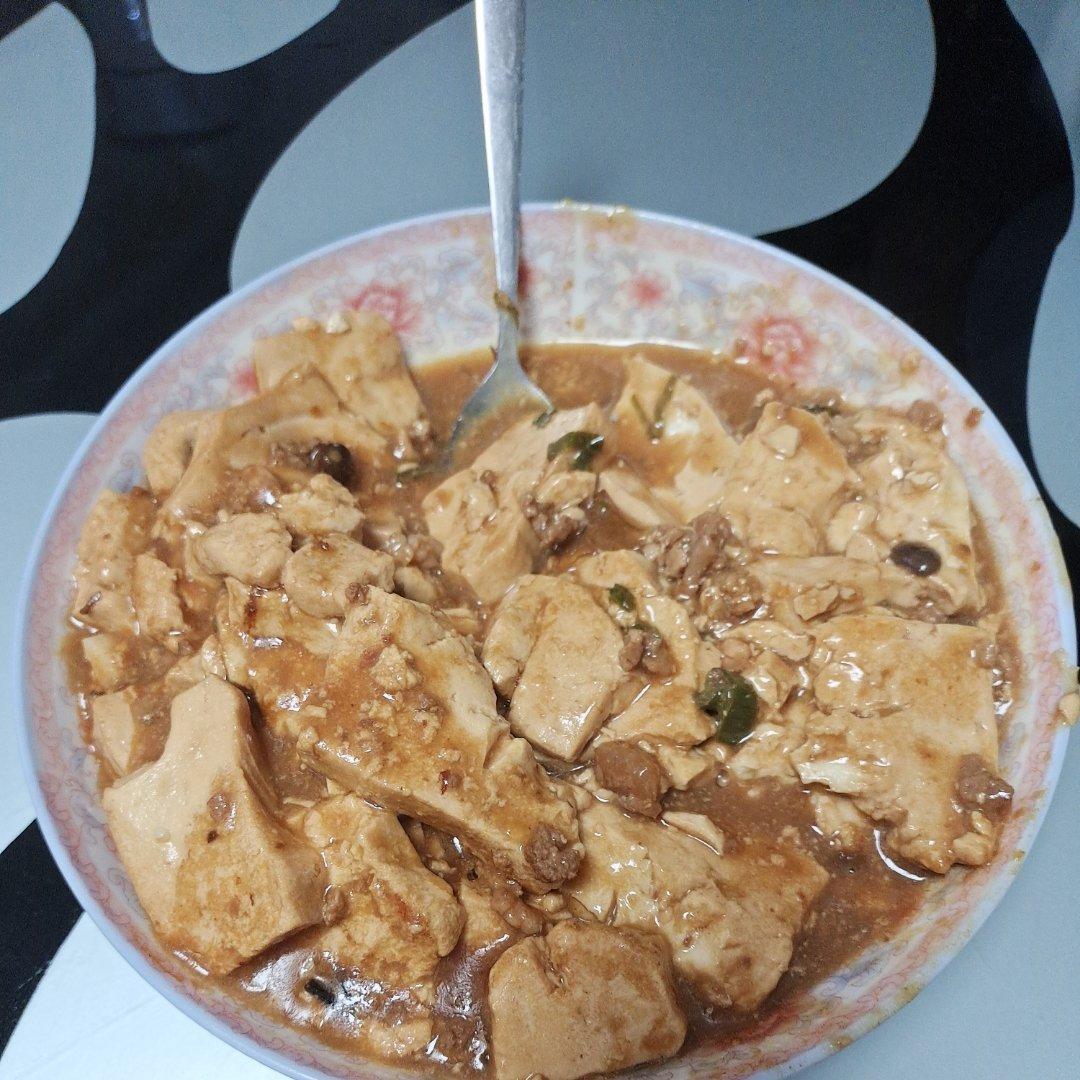 家常菜-肉末豆腐