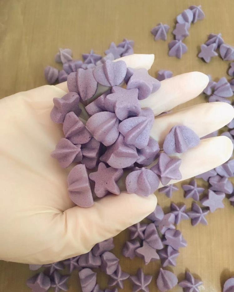 蓝莓溶豆