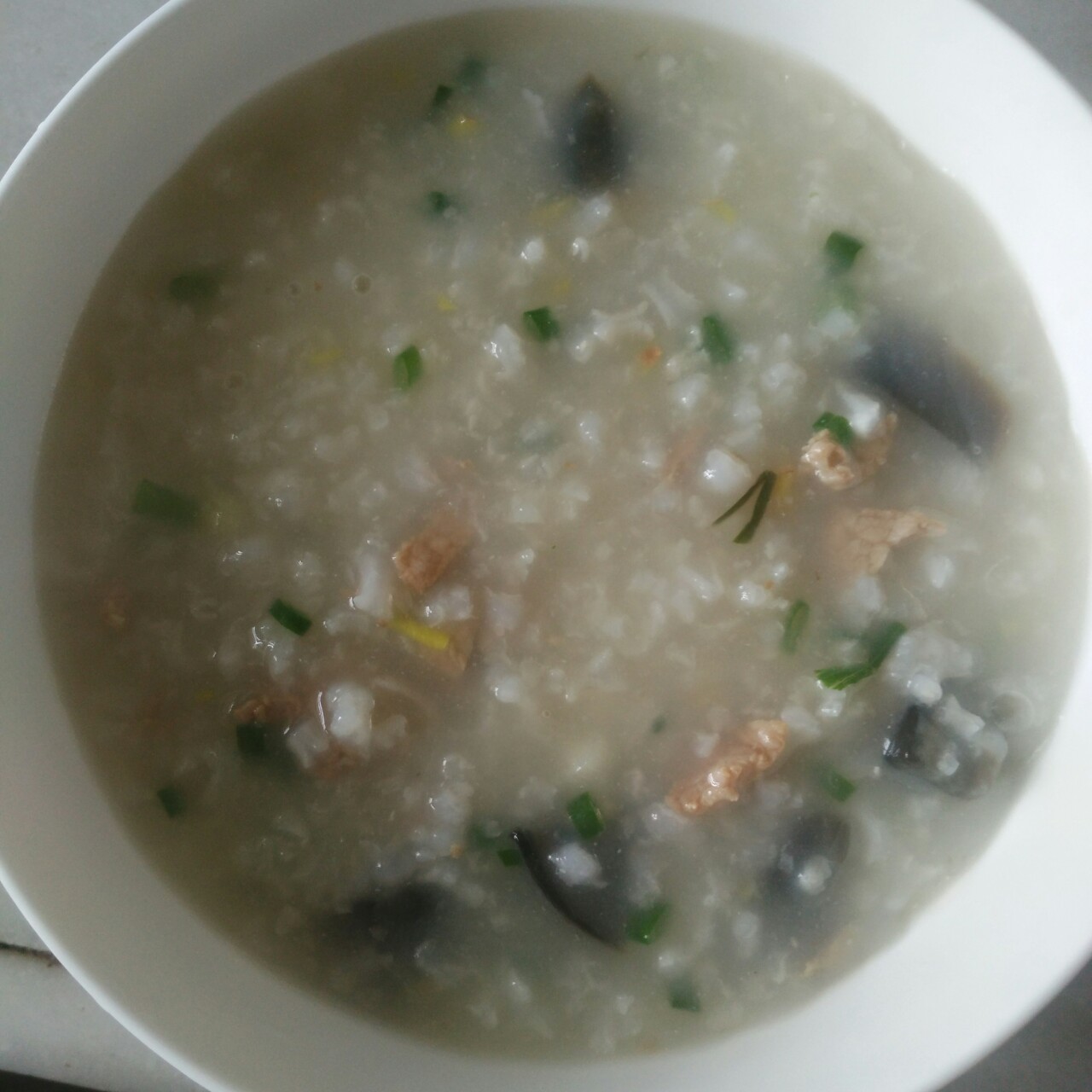 皮蛋瘦肉粥