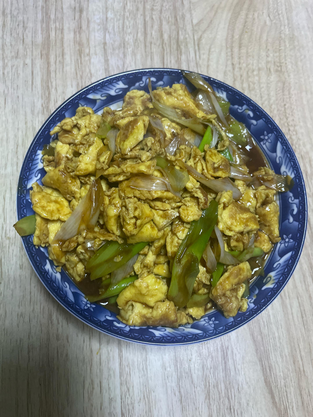 『素』葱爆鸡蛋