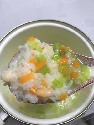 虾仁蔬菜粥的做法 步骤5