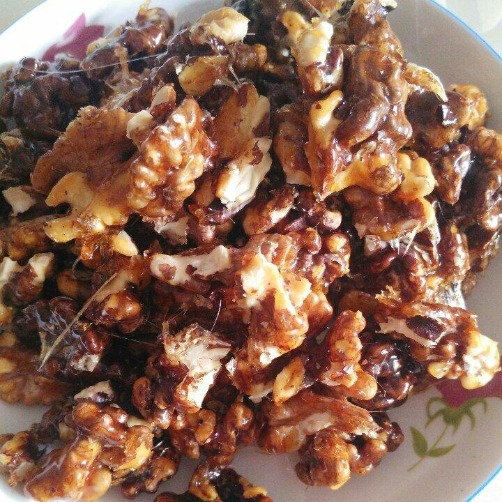 【琥珀核桃仁】冰糖无油不粘手