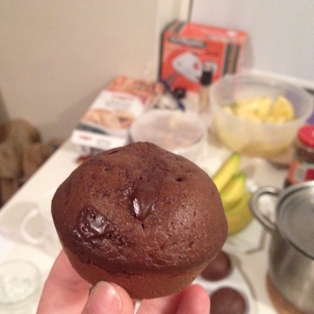 莫尼卡美食厨房：爆浆巧克力蛋糕
