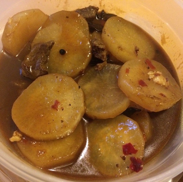 萝卜炖牛腩