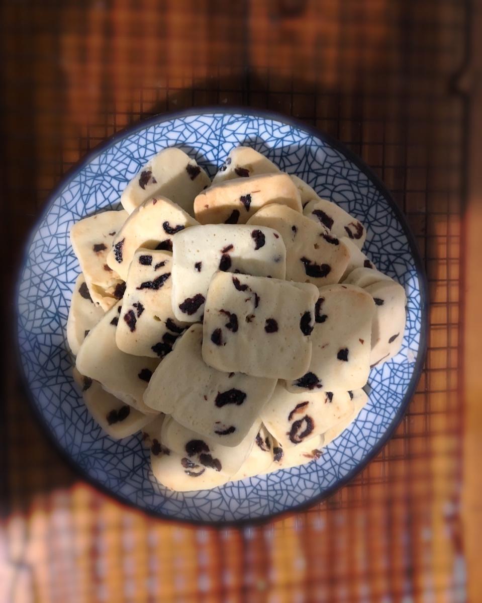 低糖少油版蔓越莓饼干