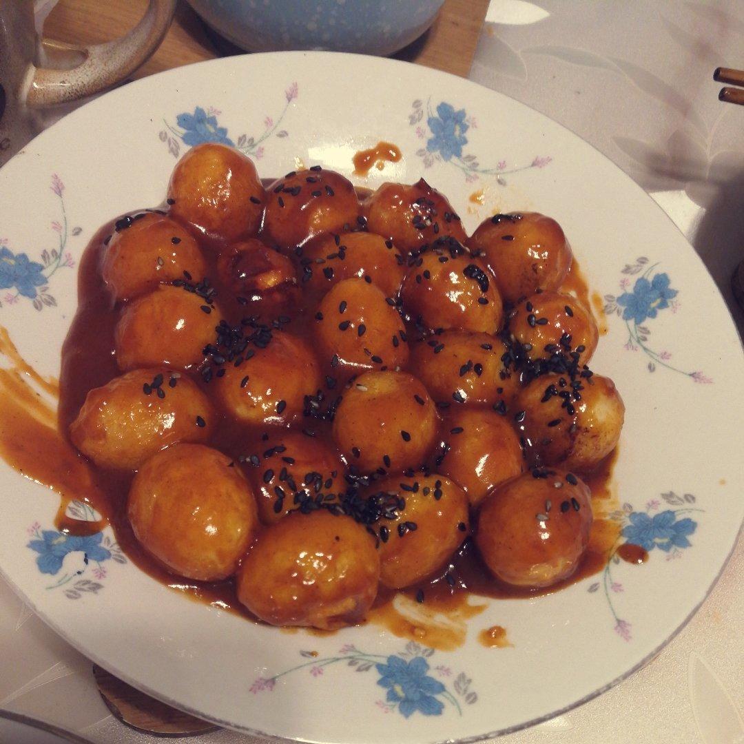 茄汁鹌鹑蛋