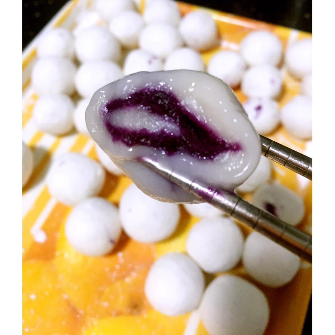 紫薯汤圆