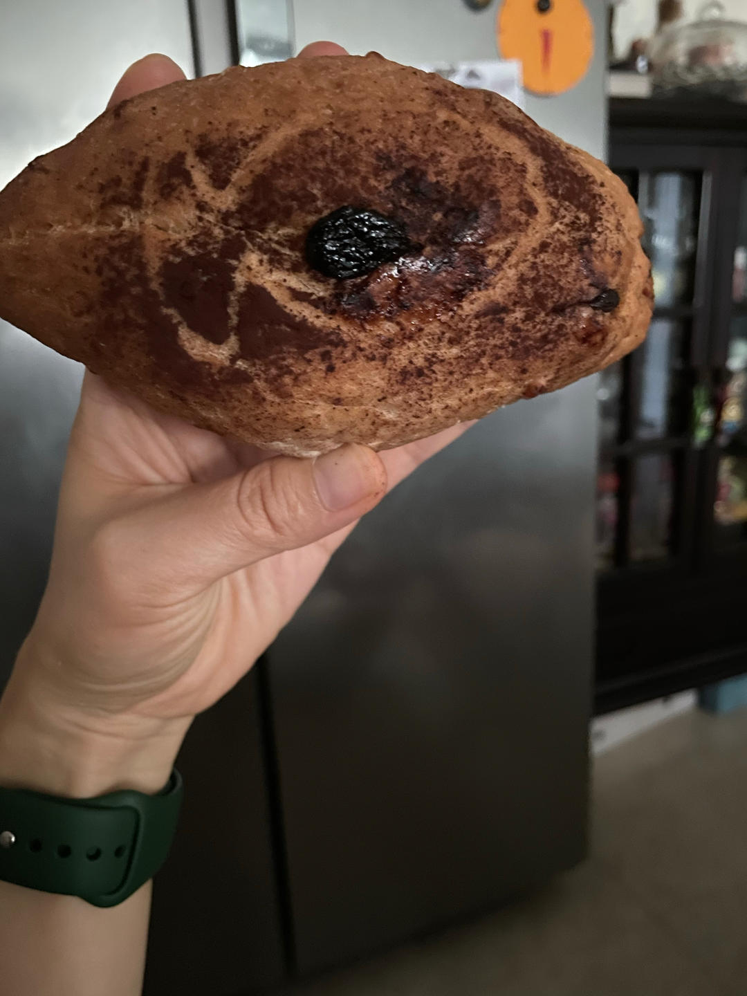 核桃蔓越莓软欧包