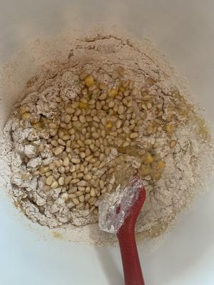 松仁玉米快手面包丨健康·烘焙的做法 步骤7