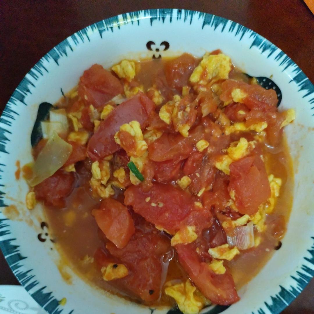 超嫩滑的番茄炒蛋