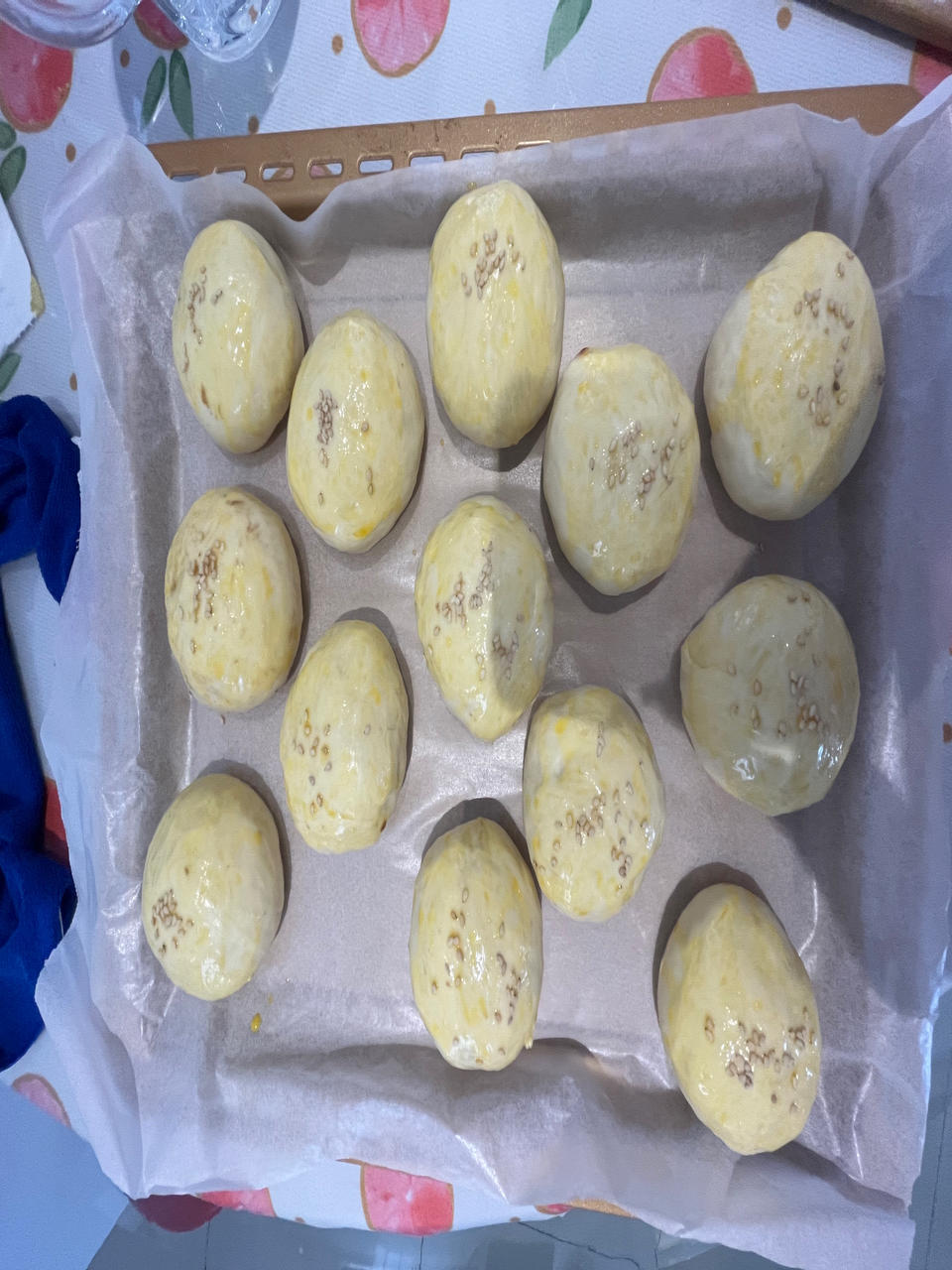 奶香豆沙包(小餐包)小面包（面包机)