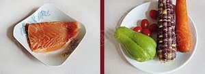 三文鱼田园蔬菜汤的做法 步骤1