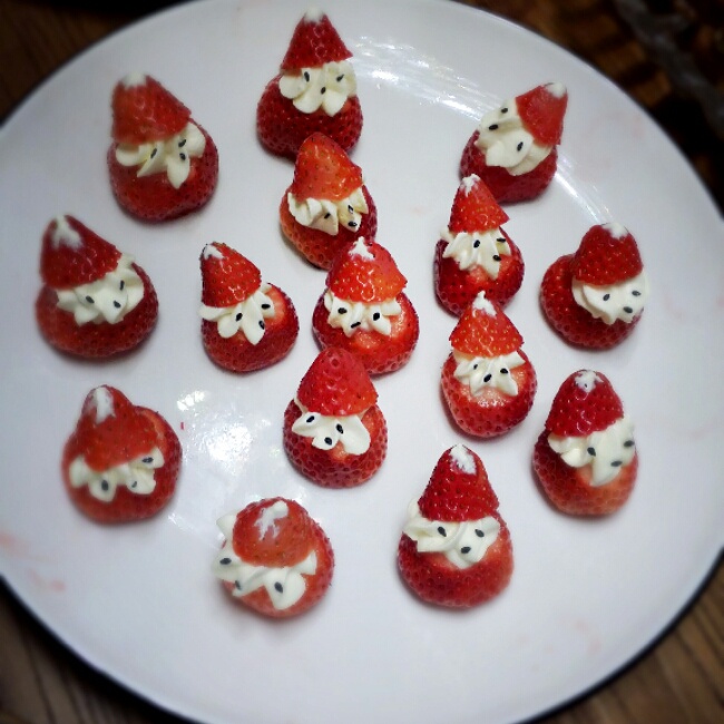 草莓圣诞老人、圣诞雪人