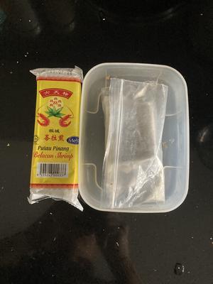 气炸锅－峇拉煎 -7           (干虾酱)的做法 步骤1