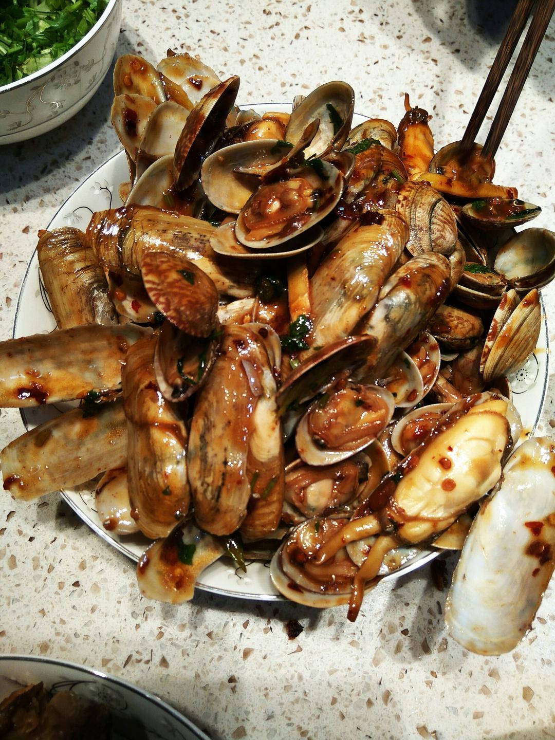 嘟嘟の菜—辣炒花蚬子