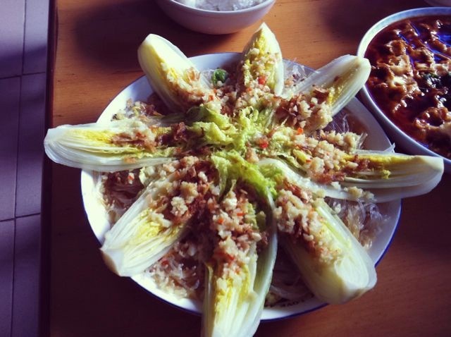 蒜蓉粉丝蒸娃娃菜