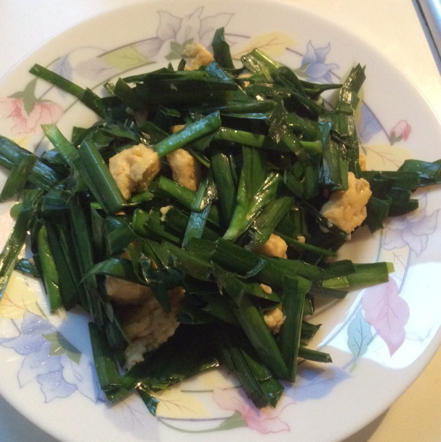 韭菜炒鸡蛋