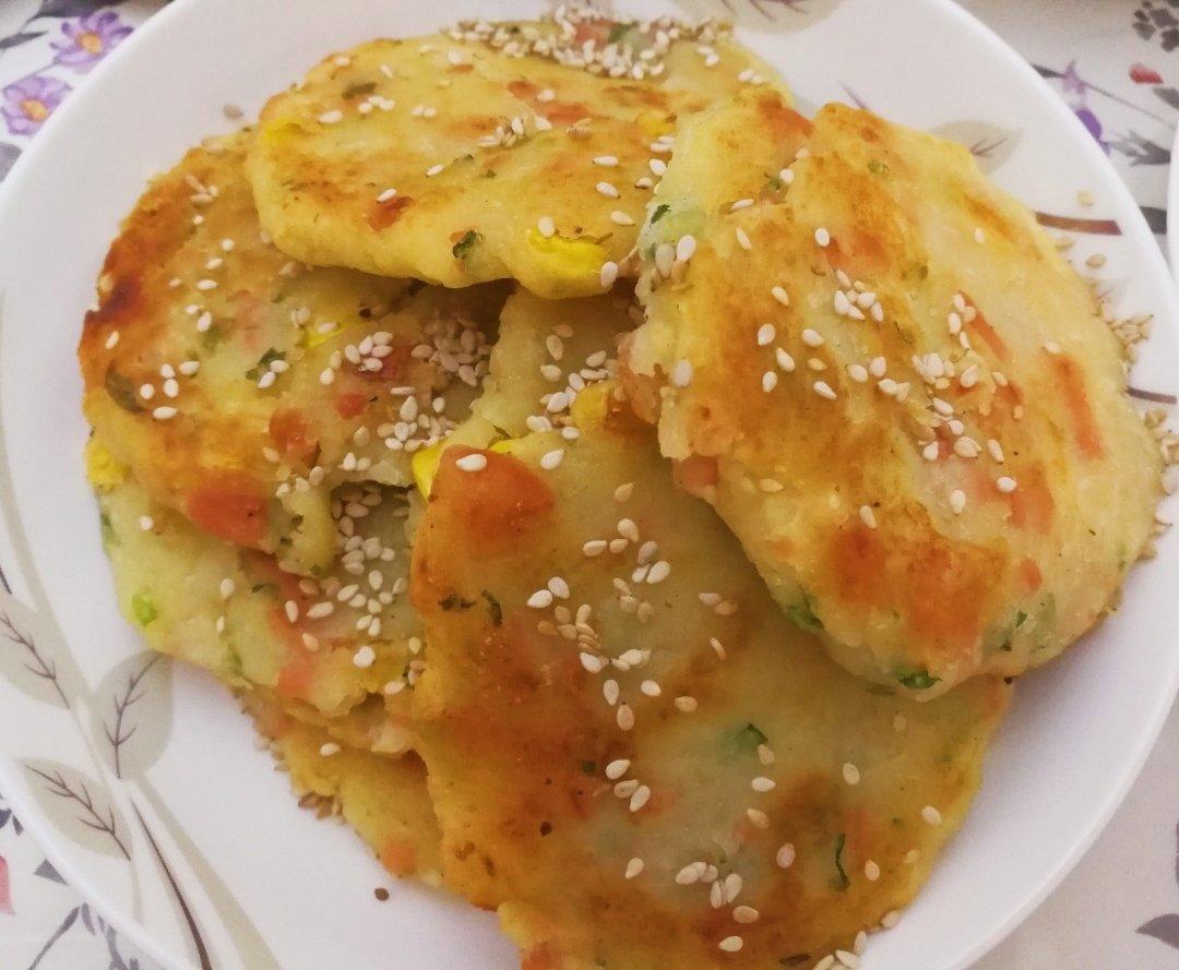 土豆火腿早餐饼