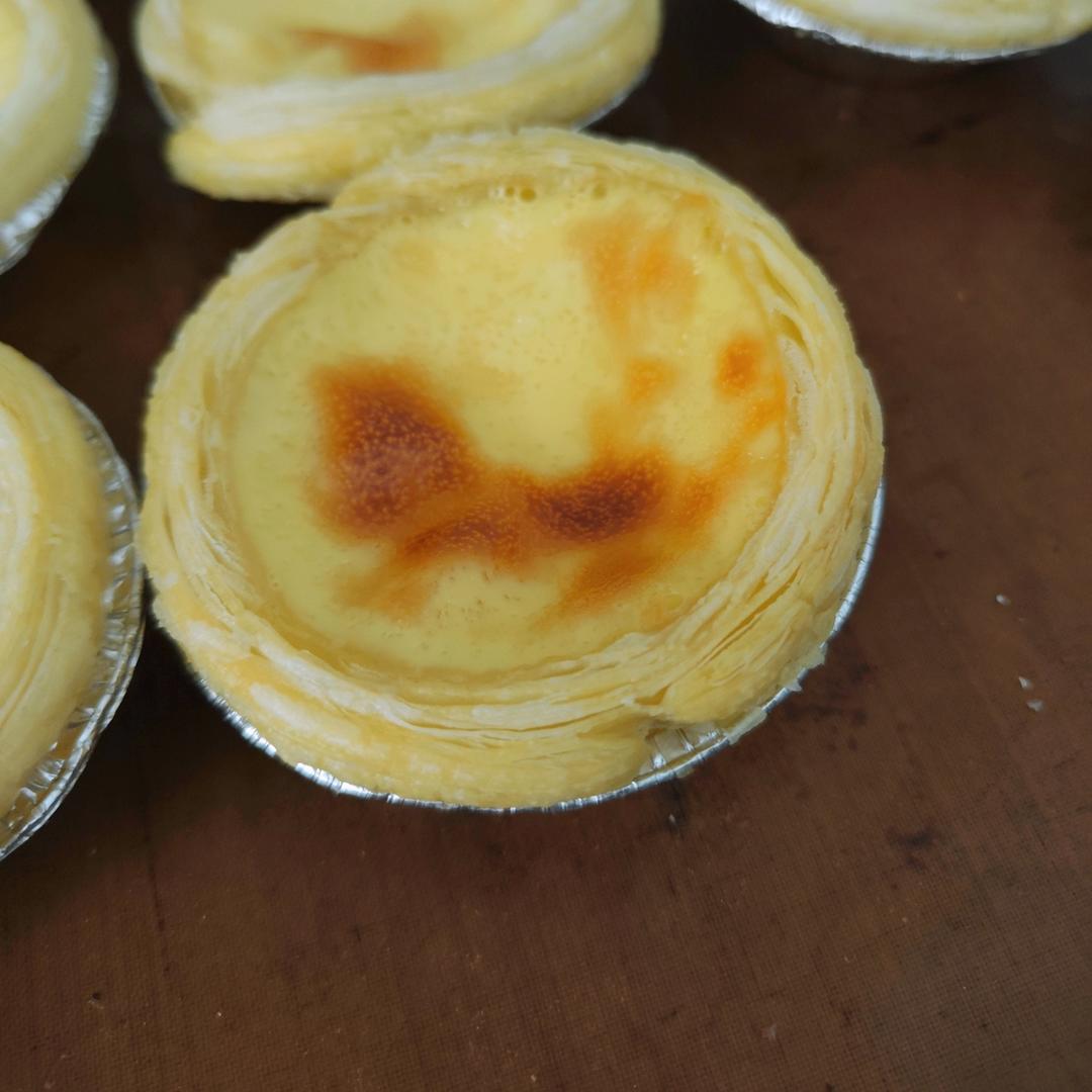 超嫩滑的葡式蛋挞(全蛋版)新手友好『秒杀KFC』