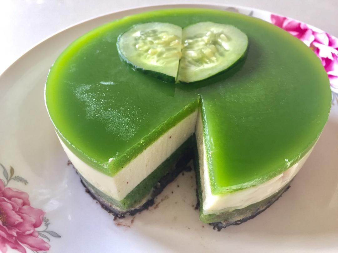 黄瓜纯酸奶慕斯