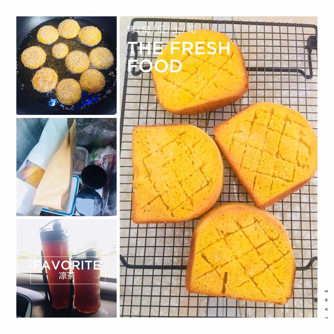 黄油枫糖浆烤土司