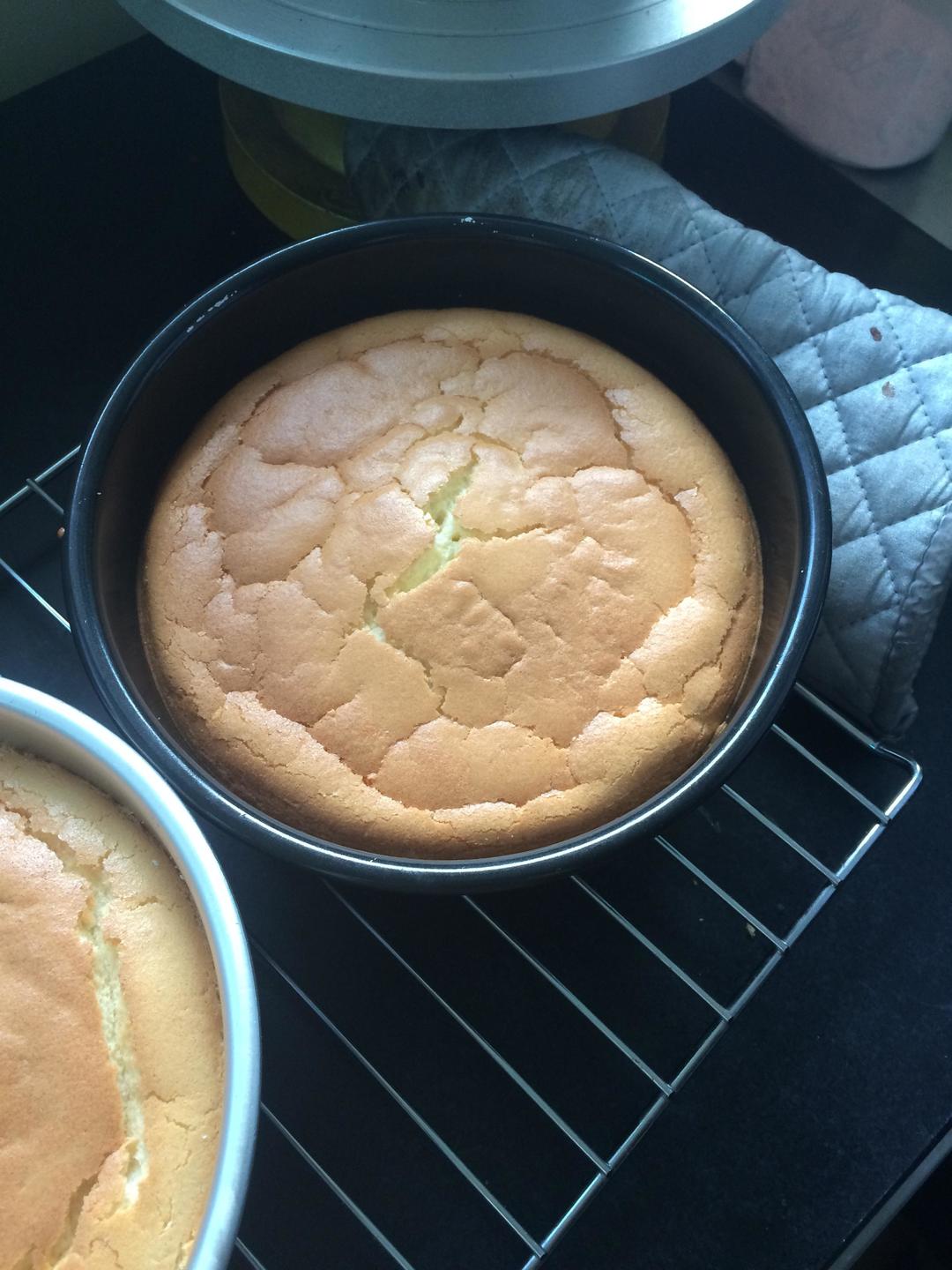 原味戚风蛋糕（蛋糕胚）