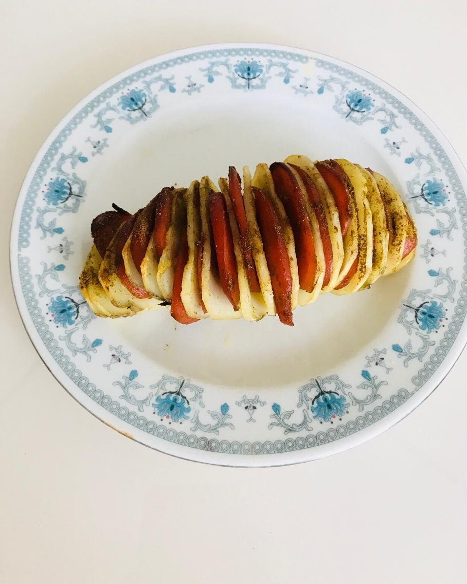 培根风琴烤土豆