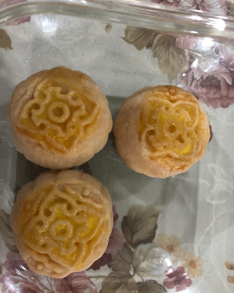 流心奶黄月饼（无吉士粉/转化糖浆版本）【曼食慢语】