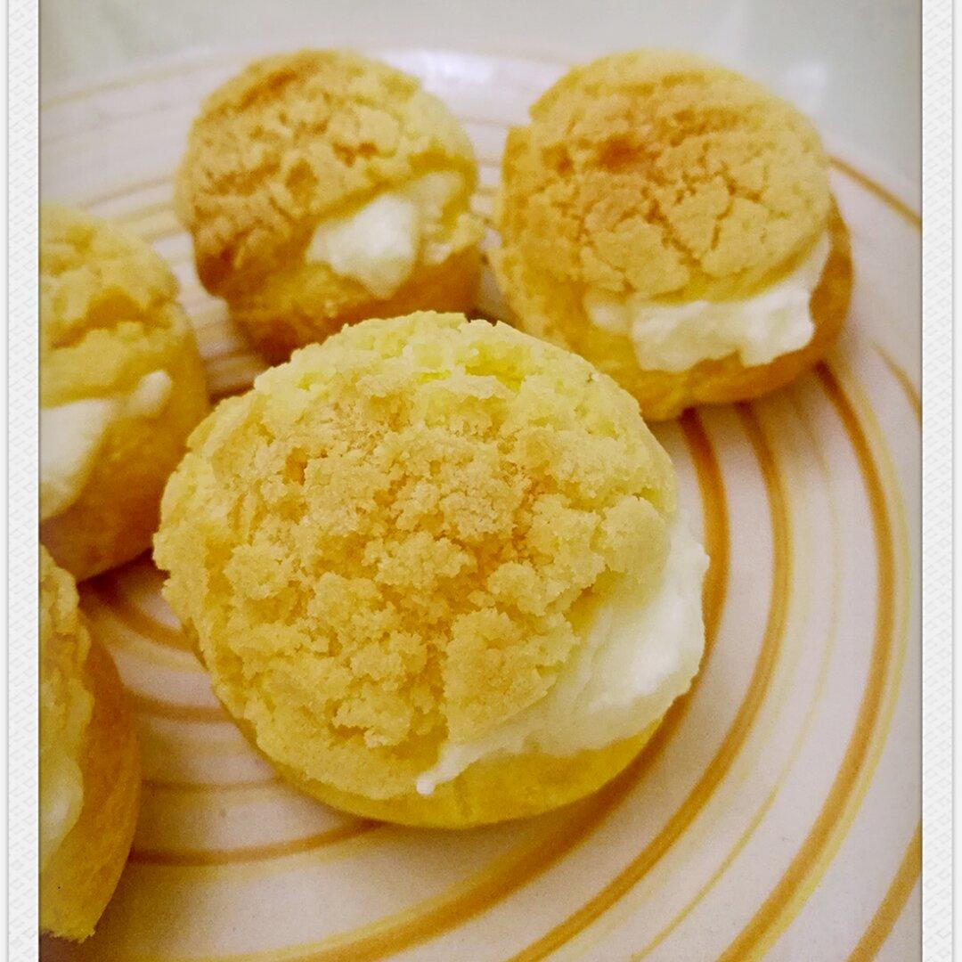 十分美味的酥皮泡芙