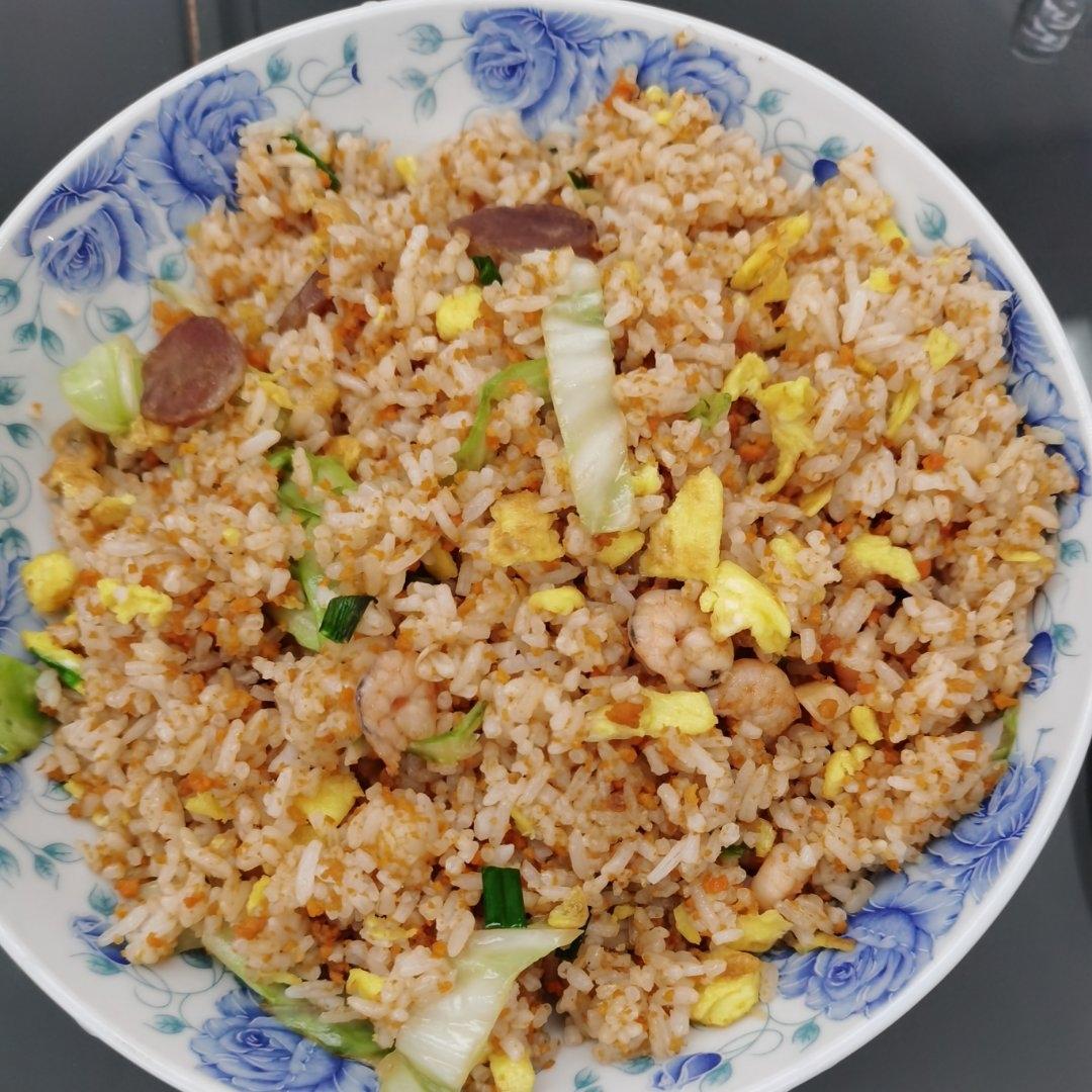 超简单零失败的黄金海胆炒饭
