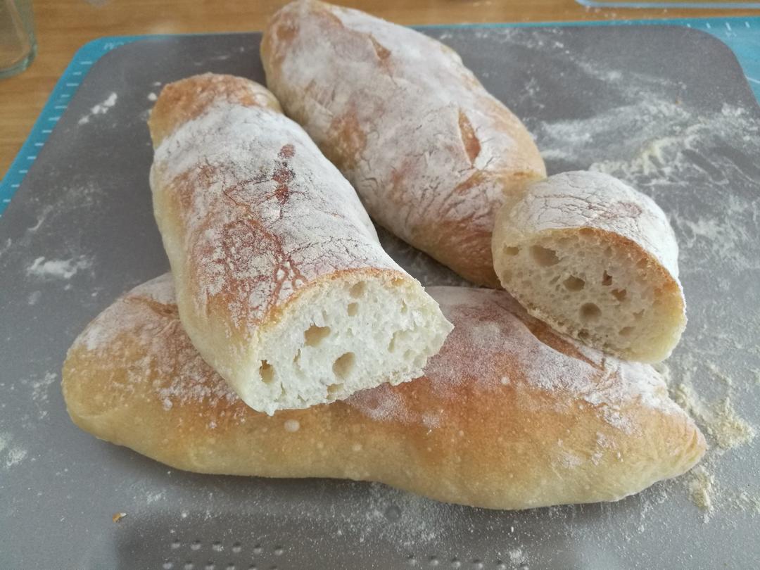 Baguette迷你法棍【免揉法超详细零失败】