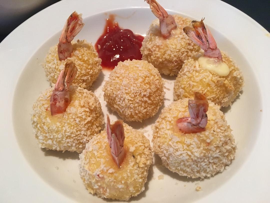 土豆芝士虾球
（媲美必胜客）