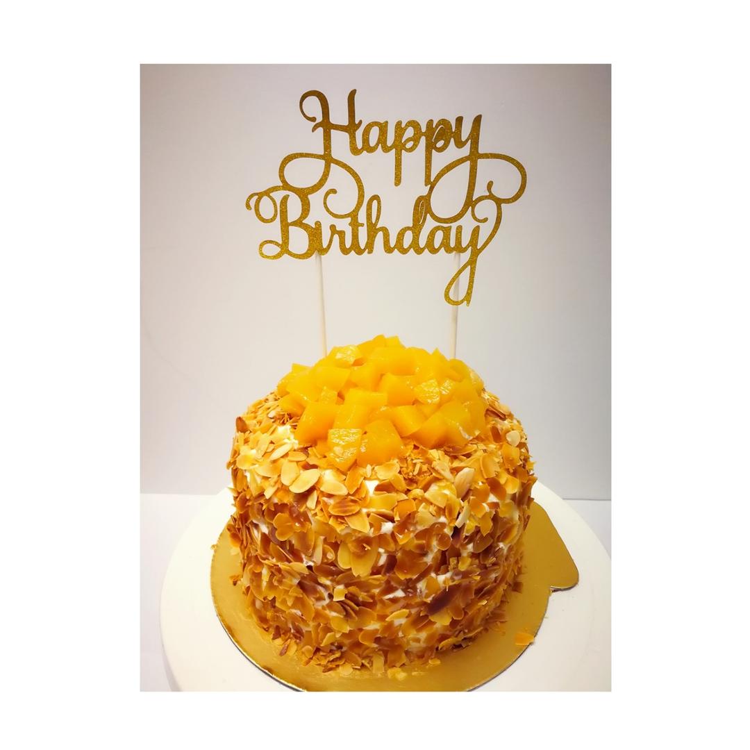 水果蛋糕（酸奶提子夹心）不会抹面也能做出美美蛋糕～