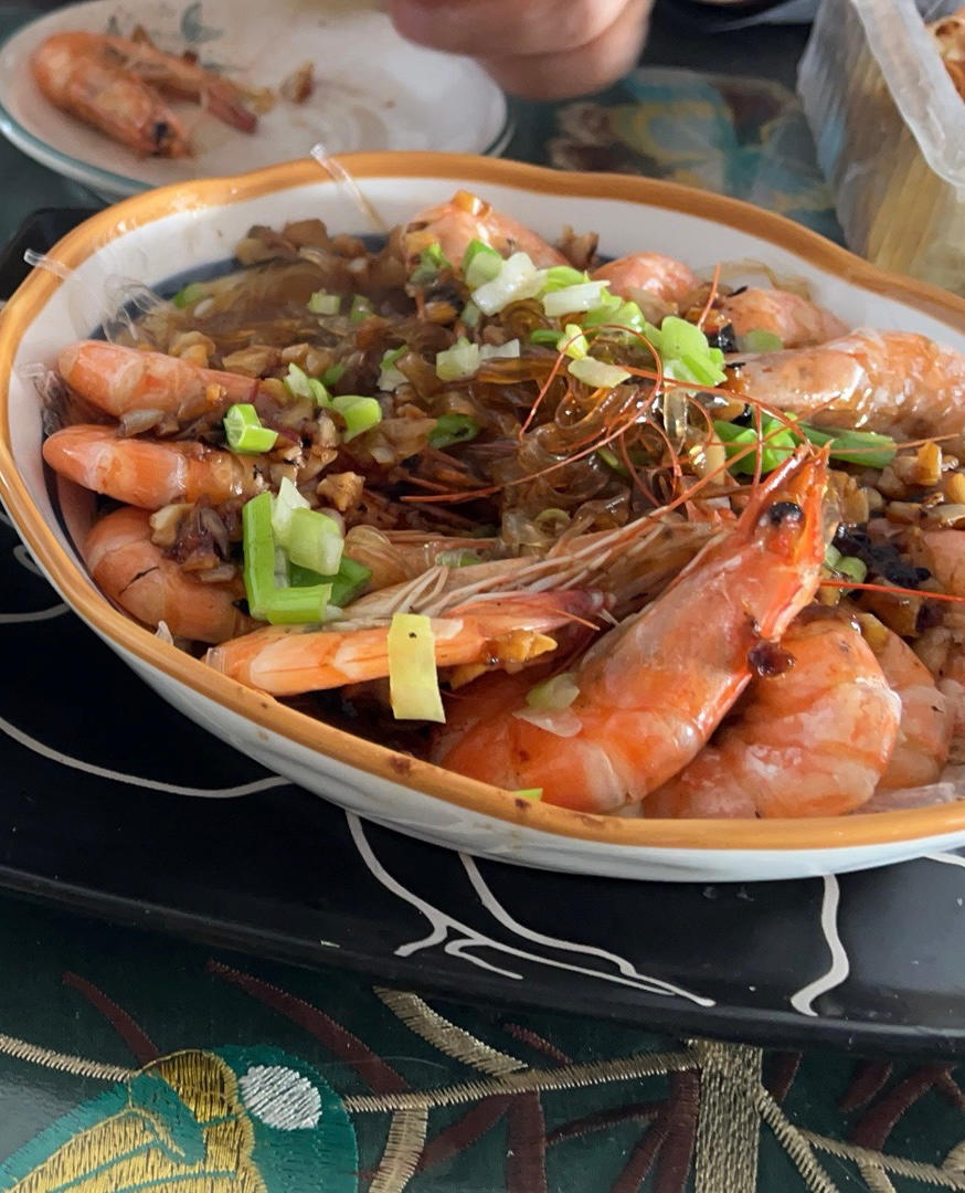 蒜蓉粉丝开背虾