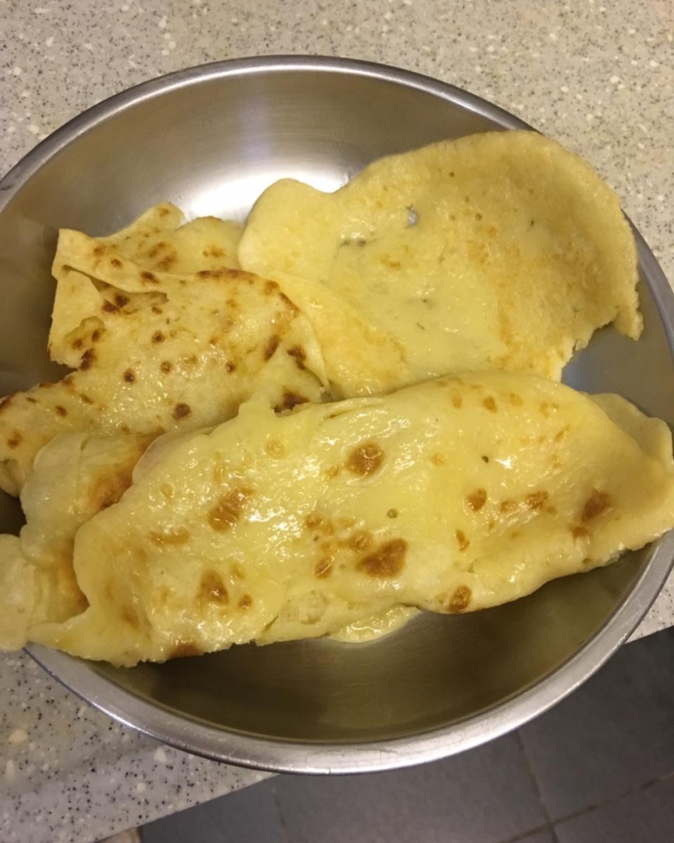 面粉鸡蛋薄饼 葱油甜面饼