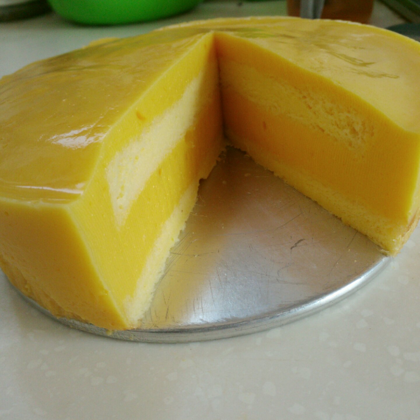 芒果纯酸奶慕斯